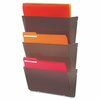 Deflecto Wall File, 1 Pocket, Smoke 64302